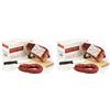Jamonprive Prosciutto Crudo Serrano Spagnolo Stagionato e Disossato + Porta Prosciutto + Coltello 1 Kg (Jamón Serrano) + Salsiccia Salchichón 200 gr (Confezione da 2)