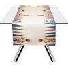 Excelsa Vintage Christmas Runner da Tavolo, 60% Cotone, 40% Poliestere, Cm. 45 x 140, Decoro Natale Schiaccianoci