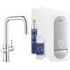 Grohe Blue Home 31 543 000 Miscelatore cucina multifunzione con doccia estraibile con sistema filtrante dell'acqua finitura Cromo - 31543000