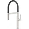 Grohe Essence 30 294 DC0 Miscelatore monocomando cucina con doccetta professionale e flessibile elastico finitura Cromo spazzolato - 30294DC0