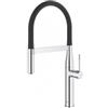 Grohe Essence 30 294 000 Miscelatore monocomando cucina con doccetta professionale e flessibile elastico finitura Cromo - 30294000