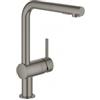 Grohe Minta 30 274 AL0 Miscelatore monocomando cucina con doccetta estraibile a 2 getti finitura Antracite - Grigio antracite spazzolato - 30274AL0