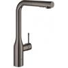 Grohe Essence 30 270 A00 Miscelatore monocomando cucina con doccetta estraibile verso il basso a 2 getti finitura Antracite - Grigio antracite - 30270A00