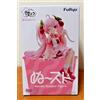 FuRyu Hatsune Miku Noodle Stopper Figure Sakura Miku 2025 Wink Japan FuRyu Nuovo