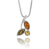 Copal Collana Da Donna Con Ambra Autentica E Argento 925