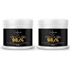 Natural Novi Arnica per Cavalli Uso Umano 98,1% 550ml con Acido Ialuronico, Glucosamina, Menta, Lavanda (Confezione da 2)
