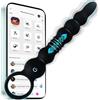 Aurapleasure Vibratore Anale a Perline Prostata Vibratore Dilatatore Ano per Uomo Massaggiatore Prostatico Plug Anale Dilatatore Donna Stimolatore Punto G Vibratori Anal Plug Sex Toys Sessuali per Uomini