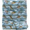 LOGOVISION Jq Licensing Freshwater Gamefish Fishing Pattern 2 Coperta super morbida al tatto setoso - 152 x 127 cm