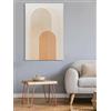 Dmora - Quadro Bolotana, Dipinto da parete, Pannello ornamentale, Accessorio decorativo, 80 x 3 h120 cm, Multicolore