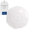 Villeroy & Boch - Pura piattino per tazzina da caffè, ca. 12 × 12 × 1,5 cm, bianco puro, lavabile in lavastoviglie e utilizzabile nel microonde, forma fluida, porcellana Premium Bone made in Germany
