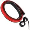 Riloer Striscia di luci posteriori alte a LED terzo stop, 2 modalità funzionali, luce rossa in PVC da 12 V, compatibile con molti modelli di auto, 100 cm/39,4 pollici
