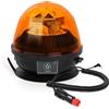Qiping LED stroboscopica lampeggiante di emergenza batteria,12V/24V led lampeggiante con cavo di ricarica Base Magnetica Ricaricabile Lampeggianti per Carrelli rattore Camion golf UTV