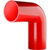 Silicone Hose UK 90 gradi silicone Turbo e refrigerante tubo flessibile gomito ID: 32 mm - rosso