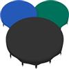 AWM Trampolino AWM® Copertura antipioggia, protezione 244 305 366 400 430 460 cm, nero, blu, verde, verde, 366cm