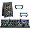 GUKOY Panca per Flessioni, 24 in 1 Attrezzatura Fitness Multifunzionale per Allenamento Completo del Corpo, Impugnature Efficaci per Flessioni e Sviluppo Muscolare