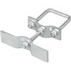 ProPlus Staffa di montaggio per ruota di scorta per rimorchio ProPlus, per profili da 60x60 mm