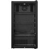 PKM GKS83B - Frigorifero per bottiglie con display e controllo touch, raffreddamento ad aria, 89 l, illuminazione a LED blu