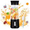 Vegena Frullatore, Frullatore Portatile, Mini Frullatore 500ml, Mini Frullatore Portatile Nero, USB Ricaricabile, Smoothie Maker per La Cucina Palestra Esterna Ufficio, Casa, Campeggio e Viaggi