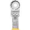 FEIN E-Cut Universal Lama da taglio, Cf.1 pz, Largh.28 mm, Lungh.60 mm TIN | Lama bimetal rivestita in titanio. Attacco StarlockPlus per tagli su lamiere, alluminio, rame, legno, cartongesso e plastica.