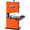 VEVOR Troncatrice a Nastro da Banco per Lavorazione Legno Motore Potenza Nominale 373W Larghezza di Taglio max. 229mm, Banco da Lavoro 300x300 mm Intervallo di Inclinazione da 0 a 45°