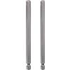 QUARKZMAN 2pz H6,0 Chiavi a Brugola per Punte da Trapano 6mm Punte Metriche Piane 1/4 Attacco Esagonale 150mm (6) Punta Cacciavite Esagonali Magnetico Lungo Industriale per Viti