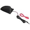 Eightwood Antenna pinna di squalo per tettuccio auto, ricevitore stereo AM/FM + cavo di prolunga 3 m