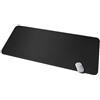 CENNBIE Desk Pad Protecter 120x50cm, PU Leather Desk Mat Blotters Organizer with Comfortable Write（Nero）