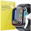 Blueshaweu Pellicola protettiva compatibile con YYKY 2026 KI-GPT Smartwatch 2,0 ET572, HD trasparente pellicola protettiva in TPU flessibile [6 pezzi] compatibile con YYKY ET572 Smartwatch
