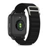 KeeFos 20mm Cinturino Alpine Loop per Garmin Forerunner 70 43mm(Nero)