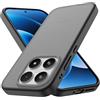 YESARMOR Cover Opaco Traslucido Rigida Sottile - per Xiaomi 17, Anti Ingiallimento, Assorbimento degli Urti, Ultra Sottile, Opaco traslucido, Nero