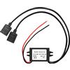 MEIRIYFA Convertitore USB da 12 V a 5 V, modulo Buck cc, 10-55 V a 5 V, 3 A, 15 W, adattatore regolatore da CC
