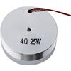 Cocoarm Bass Shaker Resonance, 50MM 2 Pollici Altoparlante di Risonanza a Tutte le Frequenze Altoparlante di Risonanza Vibrazione Rotonda per Attrezzature Lettura Suona e Sound Expand (4Ω 25W)