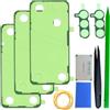 iStable Adesivo Cover Posteriore Compatibile con Samsung Galaxy S24+ Plus Nastro di Ricambio Pre-Tagliato per Sportello Batteria, Kit Colla Biadesiva SM-S926B/DS, SM-S926U (Confezione da 3)