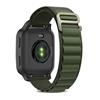 KeeFos 20MM Cinturino Alpine Loop Compatibile per Garmin vívomove Trend/Garmin Venu Sq 2/Venu Sq 2 music/Venu 2 Plus, Cinturino Sportivo in Nylon e Titanio G-Hook per Garmin venu Sq - Verde