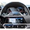 SHAOHAO [2 Pezzi] Pellicola Protettiva GPS 9H per BMW Serie 3 G20 G21 G28 2019-2023 - Vetro Temperato Anti-Impronte per Navigazione e Cruscotto