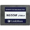 LinkMore XG550 256 GB 2,5 SATA III (6 Gb/s) SSD interno, SSD, velocità di lettura fino a 500 MB/s, 2,5 per computer portatile e desktop