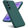 Oududianzi - Cover per Samsung Galaxy S26 5G, Custodia Silicone Liquido, Interno in Microfibra Morbida, Protezione Antiurto Resistente - Verde Notte