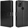 BellaCase Custodia Alcatel 3X 2020 [Custodia portafoglio] [Staffa] [Slot per schede] [Flip Cover magnetica] Compatibile con lo smartphone Alcatel 3X 2020(Nero)