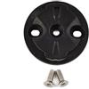 Drhomeam Supporto per computer da bicicletta, supporto per computer da bicicletta, supporto di ricambio per computer da ciclismo, base fissa in plastica nera, parti di riparazione per sedile maschio per GARMIN