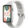 SHANG WING Contapssi Polso Donna Smartwatch Donna Orologio Sport Cardiofrequenzimetro Ossigenazione del Sangue Conta Passi Calorie Controllo Sonno Controllo fotocamera Previsioni Meteorologiche Grigio