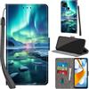 Haninsuze Cover per Xiaomi Redmi 10C Custodia Cover Pelle Libro Portafoglio con Porta Carte Magnetica Protezione Antiurto Cuoio Flip Case Custodia Cover per Redmi 10C, artico