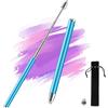 iMoebel Pennino telescopico per touchscreen fino a 100 cm, pennino estraibile per touch screen capacitivo PC, monitor, cellulare, tablet, presentazion