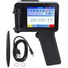 GOWENIC Stampante a Getto D'inchiostro Portatile, Mini Portatile con Touchscreen a LED HD 4,3 Pollici e CPU Smart 4, per il Numero di Codice a Barre del Codice a Barre QR Stampa su