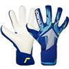 Reusch Guanti da portiere per bambini e adolescenti, presa forte, vestibilità aderente e traspirante, per allenamento e gioco, erba naturale ed erba artificiale, taglia 4-7, Fastgrip Advance Junior