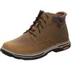 Skechers Uomo Segment 2.0 Brogden Boots, Desert Leather, 39.5 EU