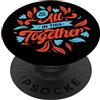 Motivational Brand For You Siamo tutti coinvolti Design Inspirational Unity PopSockets PopGrip Adesivo