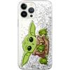 ERT GROUP custodia per cellulare per Apple Iphone 7 PLUS/ 8 PLUS originale e con licenza ufficiale Star Wars, modello Baby Yoda 014 adattato alla forma dello smartphone, con effetto glitter overflow