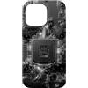 Lematworks Custodia per iPhone 14 Pro Max Futuristic Circuit Board Tech Design Cyberpunk Art per uomo