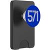 City & State Arlington Virginia 571 Codice area patriota locale americano PopSockets PopWallet per MagSafe