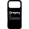 Gregory Defined Personalized Gregory Cos Custodia per iPhone 17 Pro Max Gregory Definizione Personalizzato Nome Costume Personalizzato Per Greg